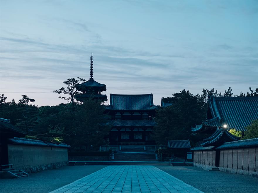 法隆寺の写真