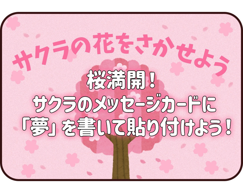 サクラメッセージボード